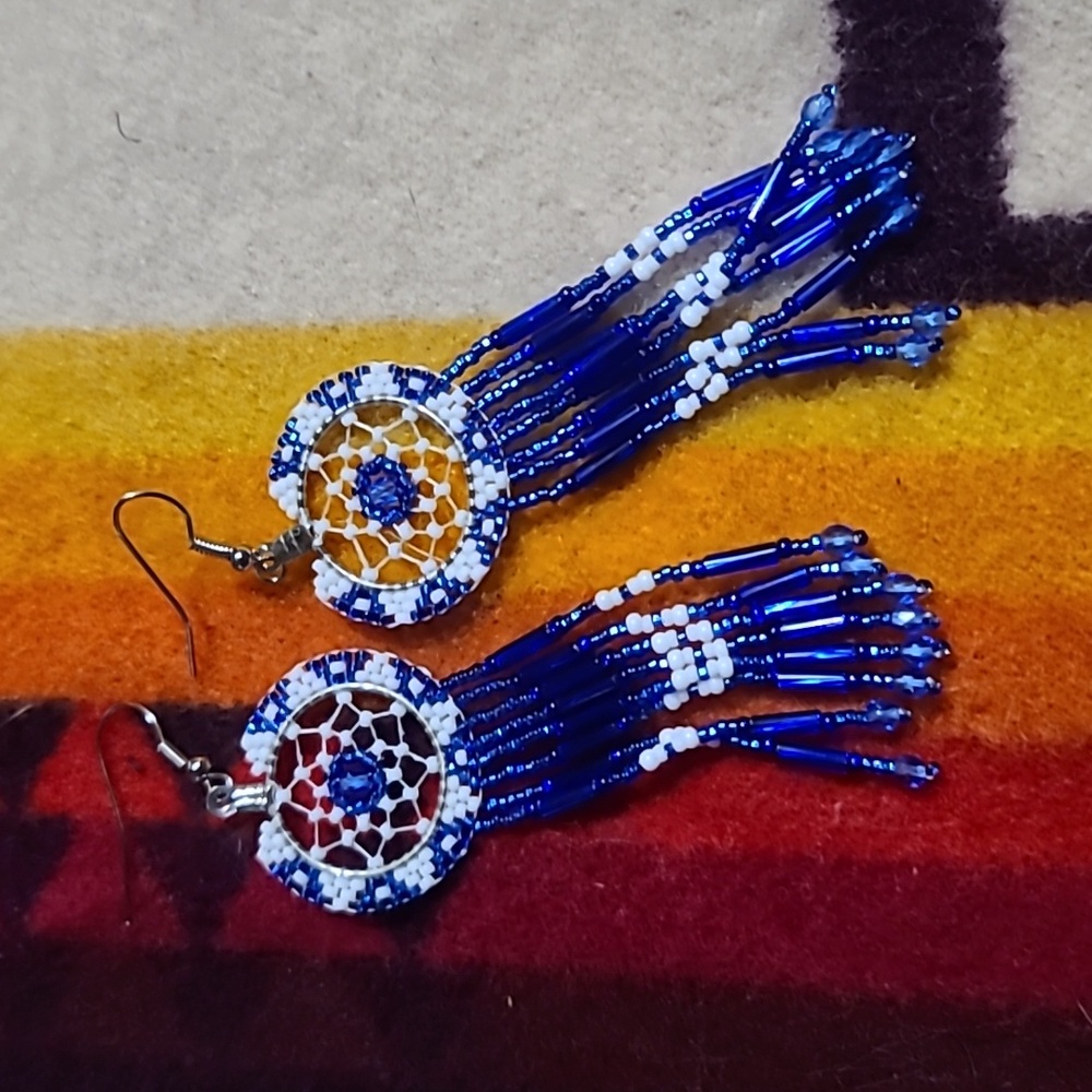 Beautiful beaded earrings!